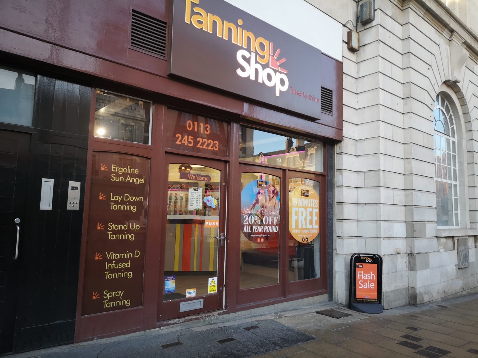 The Tanning Shop, Leeds Central