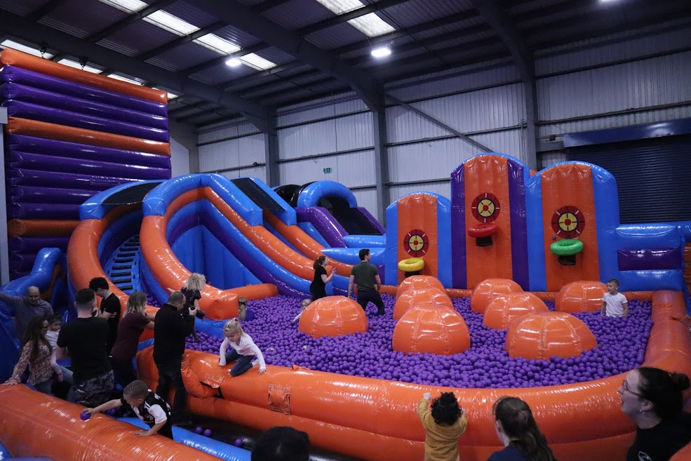 Inflata Nation Inflatable Theme Park Manchester