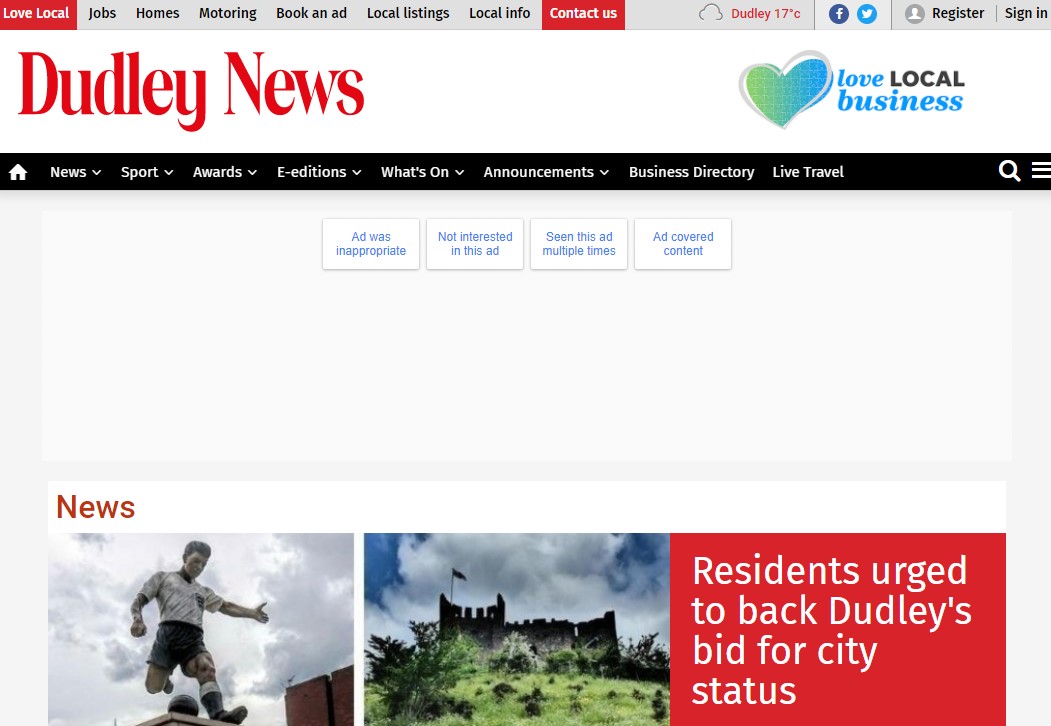 Dudley News