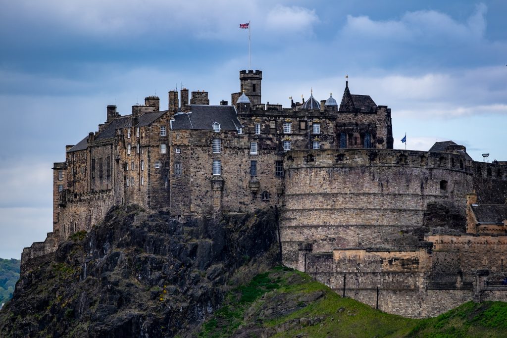 Edinburgh Castle is a historic castle in Edinburgh